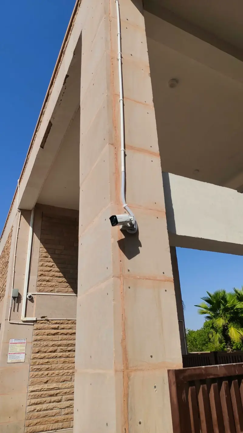 IIT Jodhpur – 12 Camera ANPR Surveillance System Installation — photo 3
